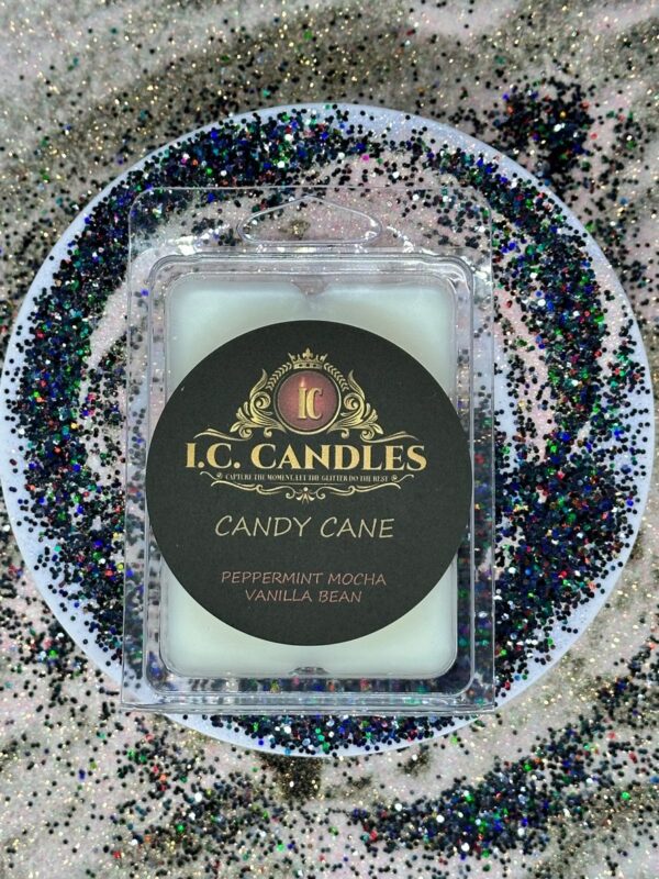 A candle that is sitting on top of a table.